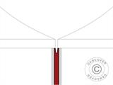 Infill sammanslutningspaneler för FleXtents® PRO snabbtält 3m serie, Röd, 2 delar.