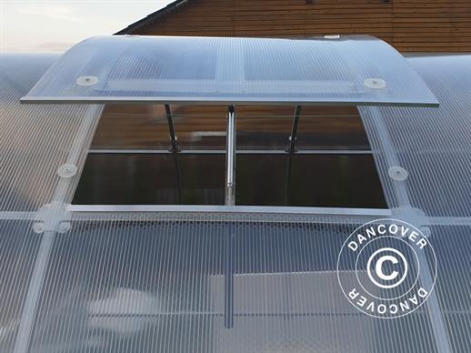Ventilation window (Roof) for TITAN Arch+ 320, 100x60 cm, Silver
