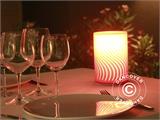 Lampada a LED Zigzag, serie Prestige, Rossa