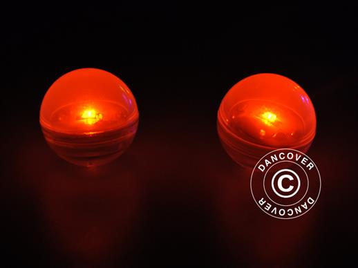 LED Partylicht LED, Fairy Berry, Orange, 24  stk.