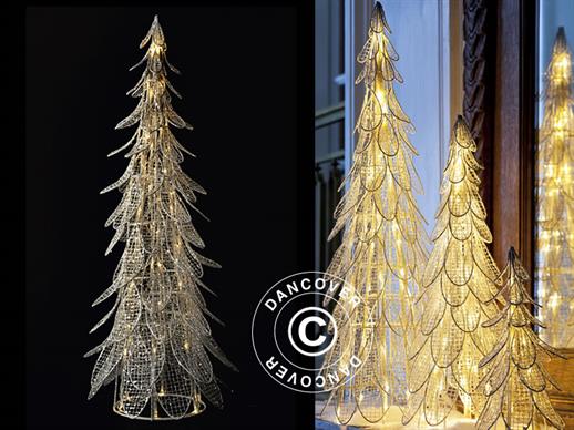 LED Christmas tree, Siv, 66 cm, White