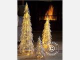 LED-kerstboom, Siv, 66cm, Wit