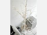 LED svjetlosno ukrasno stablo breze, 1,5 m, toplo bijela, 72 LED