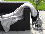 Faux Fur Blanket 130x165 cm, Grey