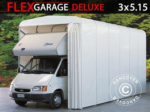 Box auto tunnel (Caravan), 3x5,15x3,6m, Bianco