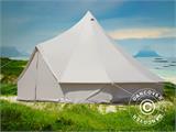 Bell Tent for glamping, TentZing®, 5x5 m, 6 Persons, Sand