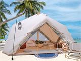 Tenda inflável para Glamping, TentZing®, 4x4, 5 pessoas, Areia