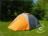 Tente de camping, TentZing® Xplorer, 4 personnes, Orange/Gris
