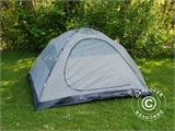 Campingzelt, TentZing® Xplorer, 4 Personen, Orange/Grau