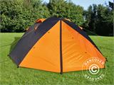 Tente de camping, TentZing® Xplorer, 4 personnes, Orange/Gris foncé