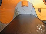 Tienda de campaña pop-up, Flash Tents®, 2 personas, Naranja/Gris