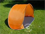Beach tent, FlashTents®, 2 persons, Orange/Grey, ONLY 1 PC. LEFT