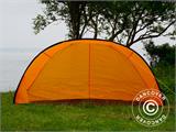 Pludmales telts, FlashTents®, 2 personām, Oranžs/Tumši pelēks