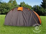 Brzopostavljivi šator za kampiranje, FlashTents®, 4 osobe, Medium, Narančasta/Tamno Siva
