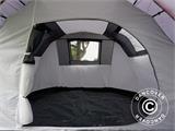 Campingtält, TentZing® Tunnel, 4 personer, Orange/Mörkgrå