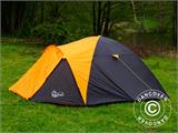 Campingtelt, TentZing® Igloo, 4 personer, Oransje/Mørkegrå