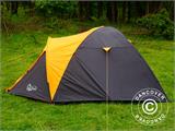 Campingzelt, TentZing® Igloo, 4 Personen, Orange/Dunkelgrau
