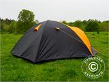 Campingzelt, TentZing® Igloo, 4 Personen, Orange/Dunkelgrau