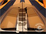 Campingtelt, TentZing® TeePee, 5 personer, Oransje/Mørkegrå