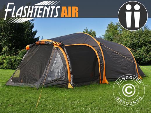 Tenda de campismo FlashTents® Air , 2 pessoas, Laranja/Cinza Escuro, APENAS 1 UNID. RESTANTE