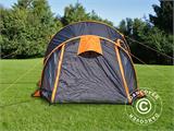Camping FlashTents® Air, 2 personer, Oransje/Mørkegrå, BARE 1 STK. IGJEN