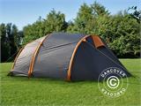 Camping FlashTents® Air, 3 personer, Oransje/Mørk grå