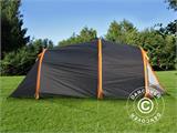 Camping FlashTents® Air, 3 persons, Orange/Dark Grey
