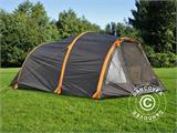 Camping FlashTents® Air, 3 personer, Orange/Mörkgrå
