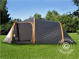 Tente de camping FlashTents® Air, 3 personnes, Orange/Gris foncé