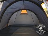 Campingzelt FlashTents® Air, 3 Personen, Orange/Dunkelgrau