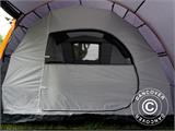 Campingtelt, TentZing® Tunnel, 4 personer, Orange/Mørkegrå KUN 1 STK. TILBAGE