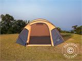 Kempinga telts pop-up Flashtents®, 4 personām, Medium PT-2, Oranža/Tumši pelēka ATLICIS TIKAI 1 GAB.