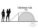 Outwell šator za kampiranje, Cloud 4, 4 osobe, Zelena/Siva
