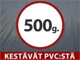 Suojapeite/pressu 2x2m, PVC 500 g/m², Harmaa