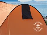 Ekspresowy namiot kempingowy, Flashtents®, 4-osobowy, Medium PT-2, pomarańczowy/ciemnoszary DOSTĘPNA TYLKO 1 SZTUKA