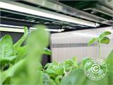 Smartes Gewächshaus/Treibhaus aus Polycarbonat Sprout S24 4-Season, Harvst, 1,25x0,5x1,5m, Schwarz
