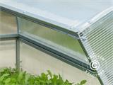 Mini greenhouse Cold Frame LOTOS 1.87 m², 0.89x2.10x0.80 m, Silver