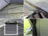 Portable Garage PRO 3.6x6x2.68 m PE, with ground cover, Grey