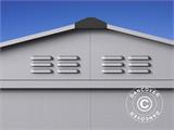 Caseta de jardin 2,13x1,27x1,90m ProShed®, Aluminio Gris