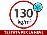 Serra in policarbonato, Strong NOVA 40m², 4x10m, Argento