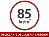 Szopa drewniana Bertilo Woodline Bike, 2,02x1,06x1,41m, 2,1m², Antracyt DOSTĘPNA TYLKO 1 SZTUKA
