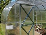 Greenhouse polycarbonate TITAN Arch 60, 24 m², 3x8 m, Silver
