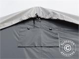 Storage shelter Titanium 6x12x3.5x5.5 m, White/Grey