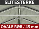 Garasjetelt PRO 3,6x8,4x2,68m PVC, Grå