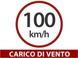 Estensione per Magazzino Industriale Alu, PVC 20x50x9,04, 5m, Bianco