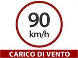Casetta da Giardino in Policarbonato, SkyLight, 1,85x3,79x2,17m, Grigio