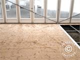 Šventinės palapinės medinis grindinys, 150x50x2,2cm, Pušis, 72 m²