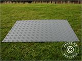 Pavimento para festas e tapete de proteção para o solo, 4,5 m², 150x300x1cm, Cinzento, 40 peça.
