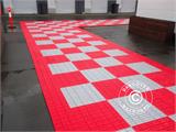 Flooring, Heavy duty, Red, 40 m²