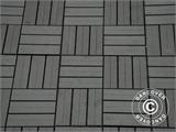 Terrassefliser WPC Click-Floor, Squares, 30x30cm, 9stk/boks, Grå KUN 1 SÆT TILBAGE
